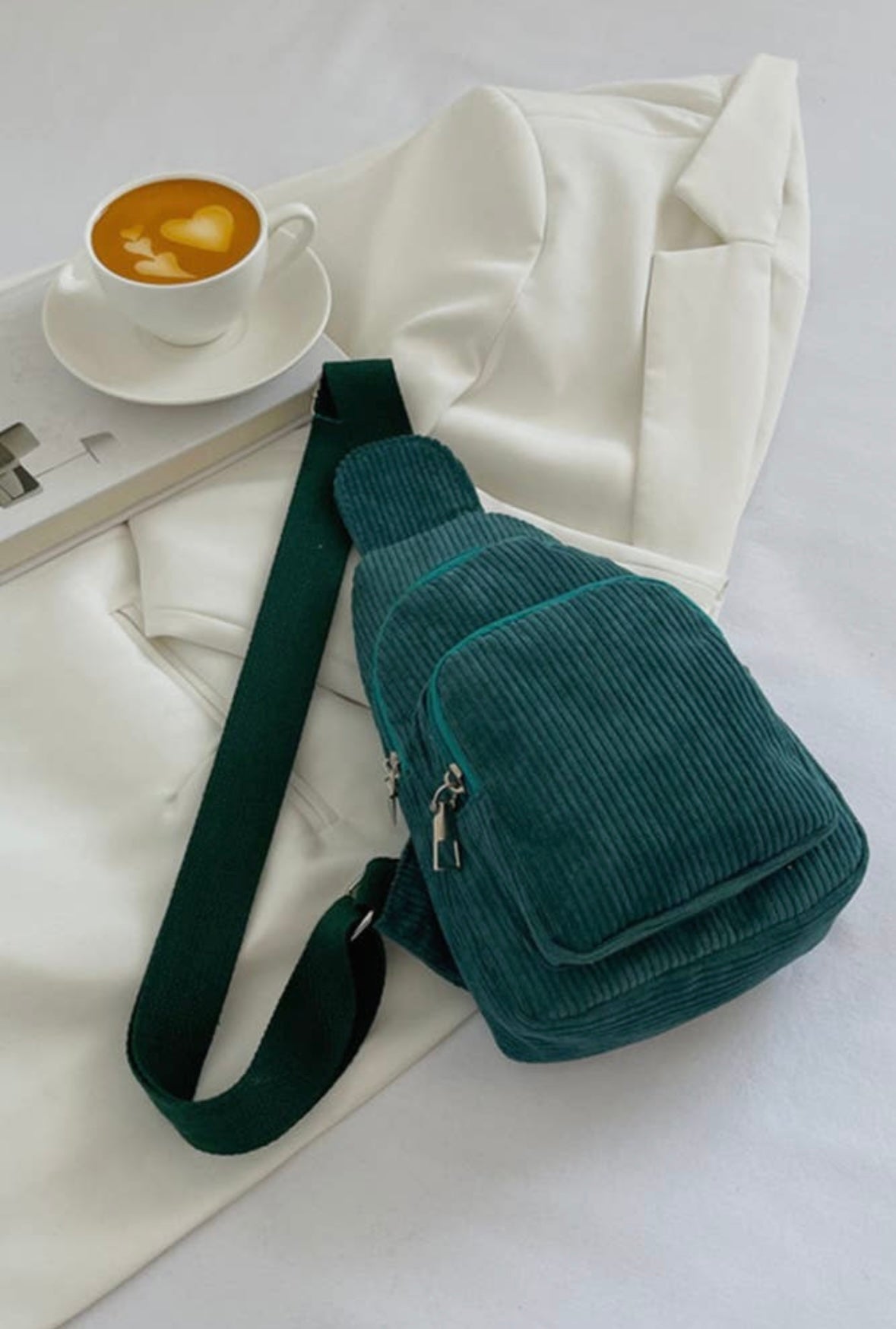 Corduroy Sling Bag