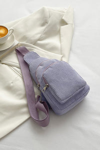 Corduroy Sling Bag