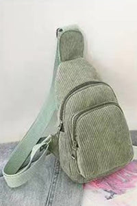 Corduroy Sling Bag