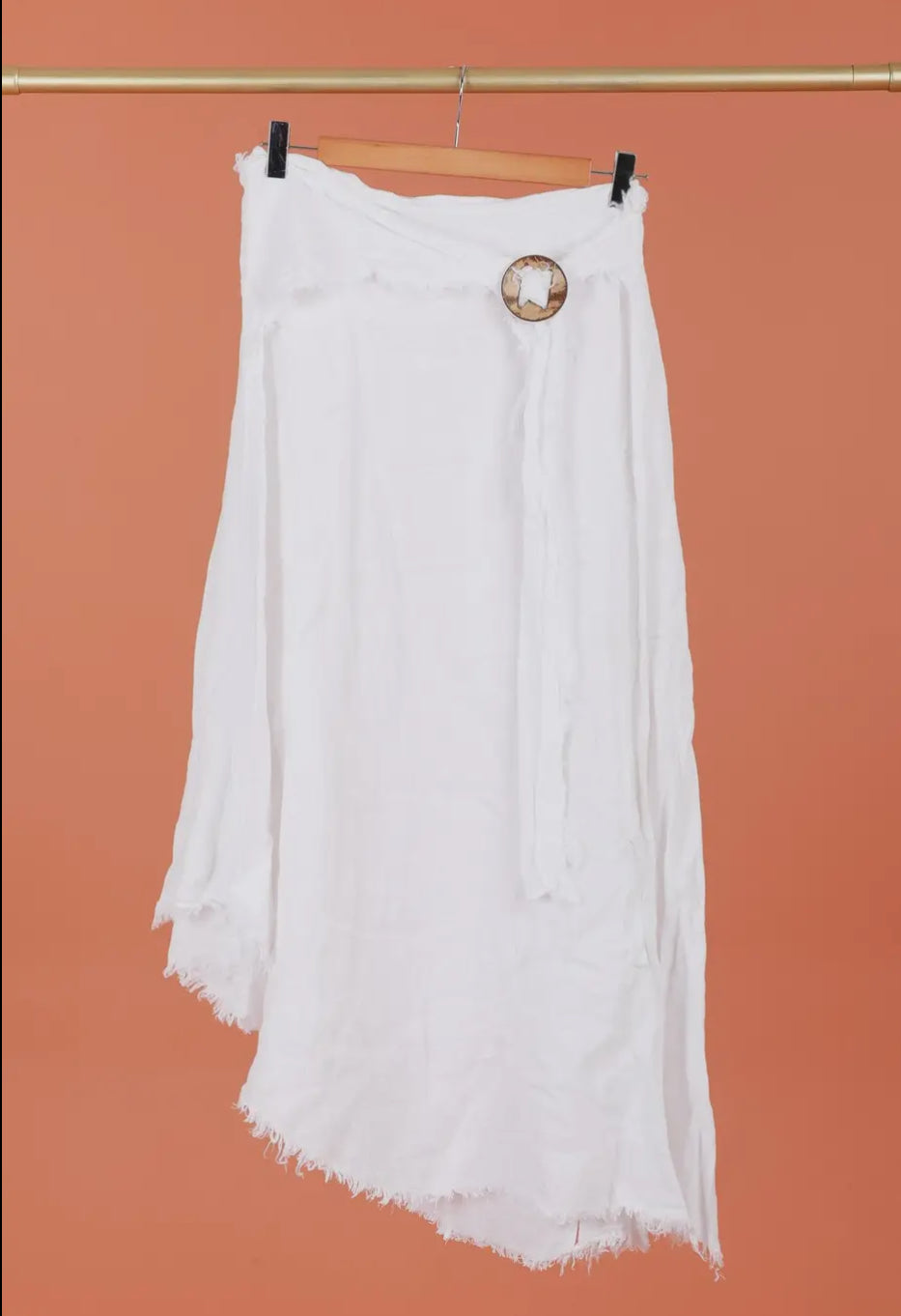 Isabella Linen Skirt