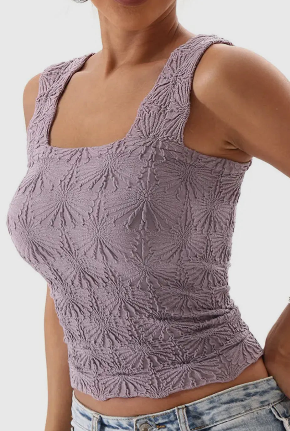 Textured Tank Top