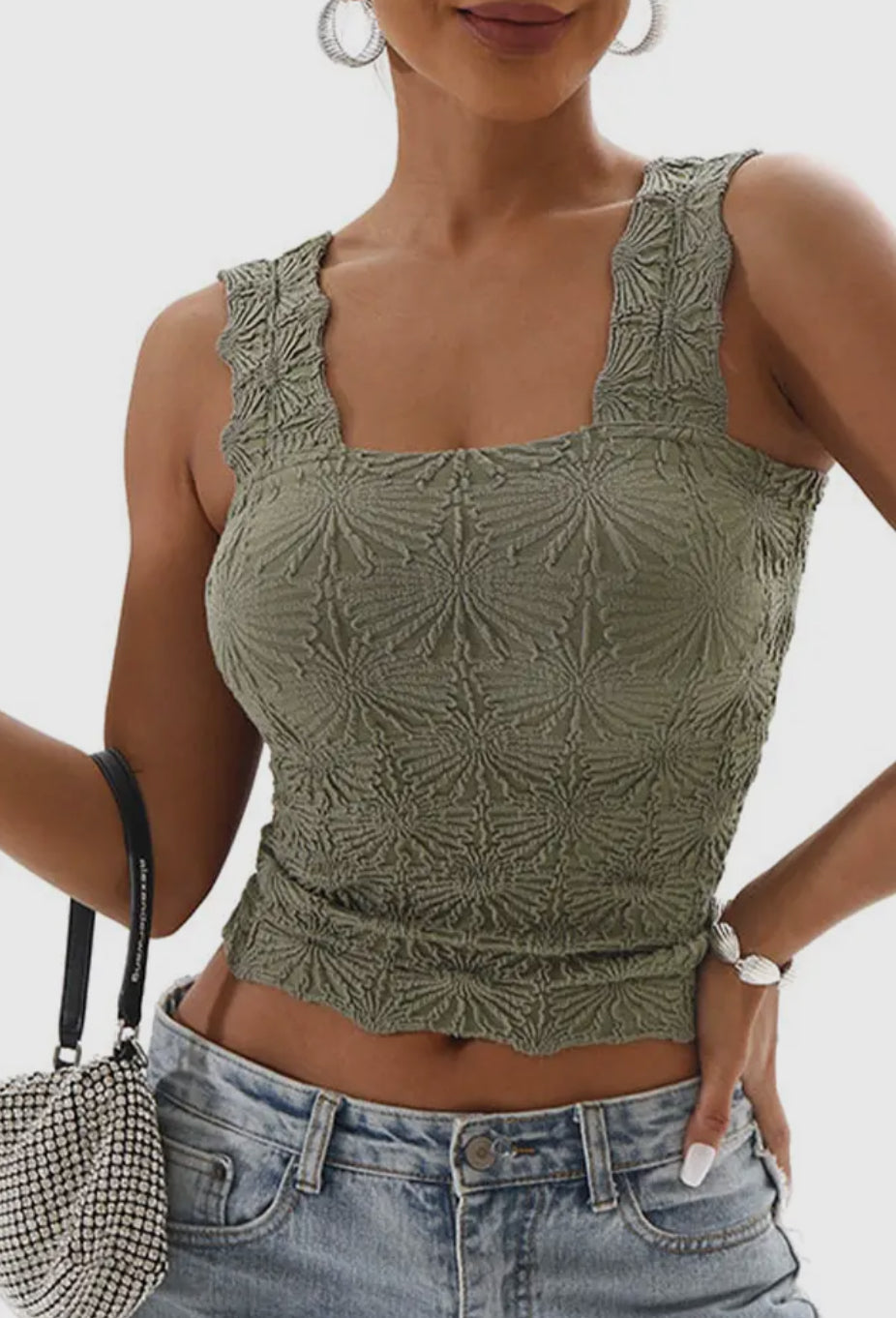 Textured Tank Top
