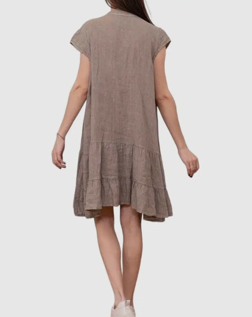 Gianna Italian Linen Dress