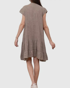 Gianna Italian Linen Dress
