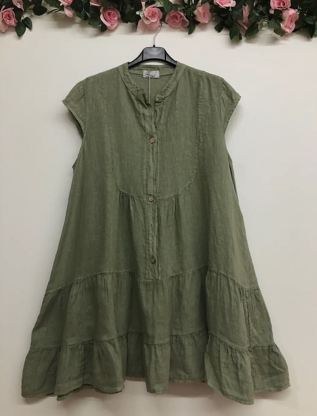 Gianna Italian Linen Dress