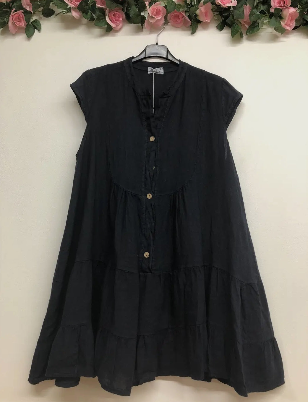 Gianna Italian Linen Dress