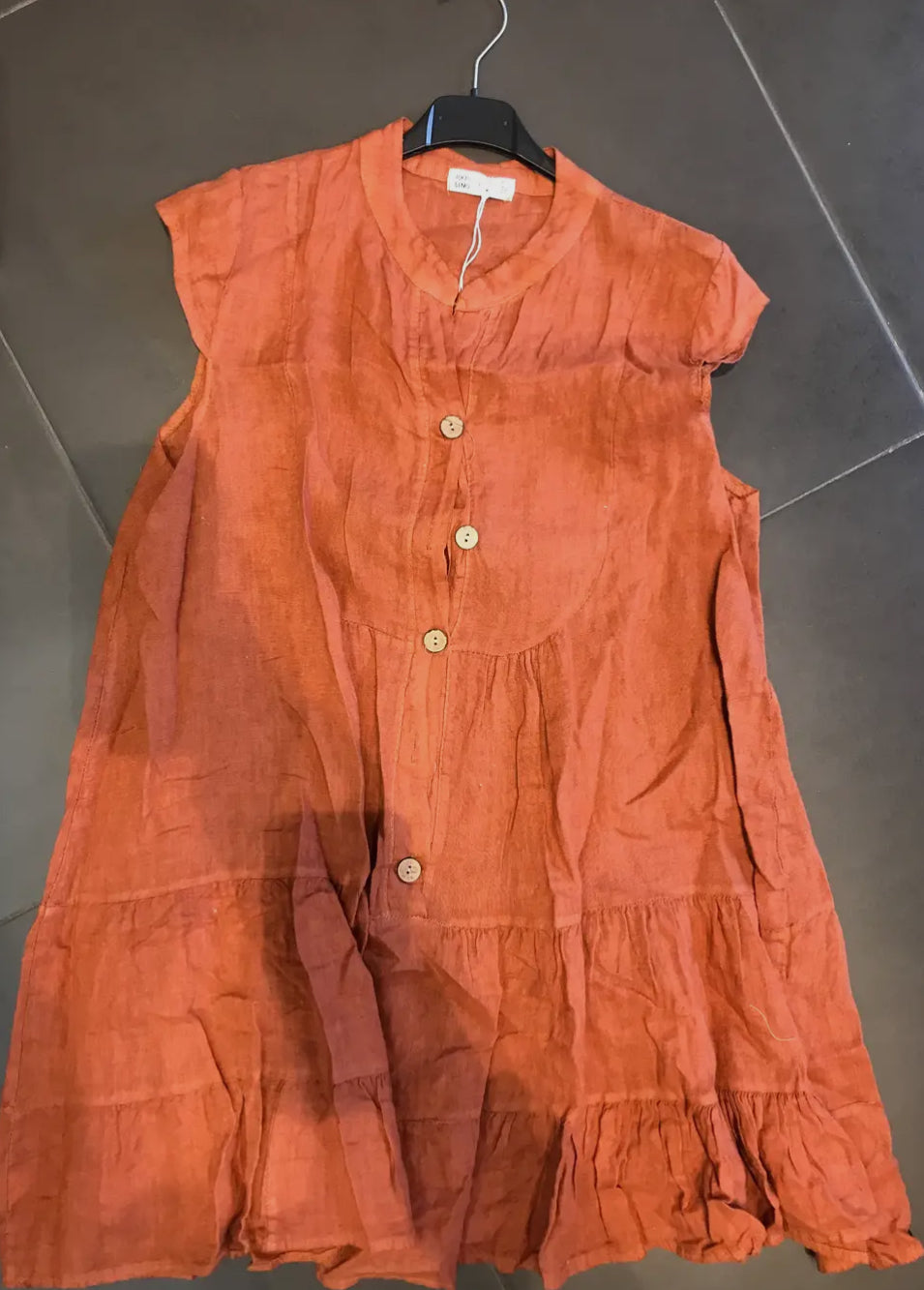 Gianna Italian Linen Dress
