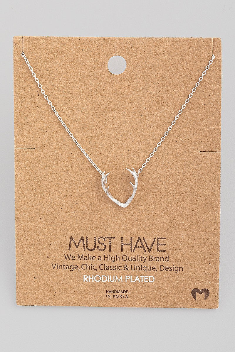 Antler Necklace
