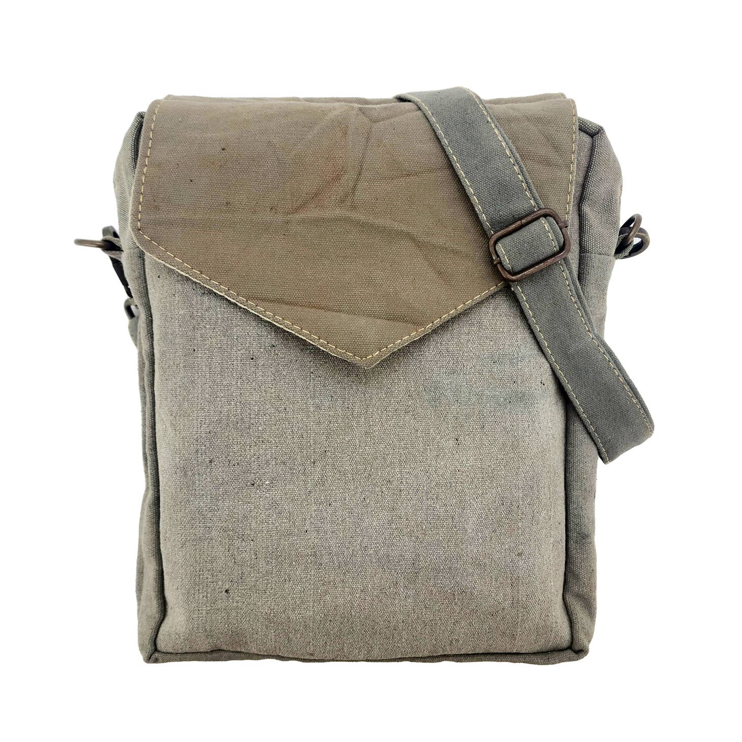“Jane” Recycled Military Tent  Crossbody